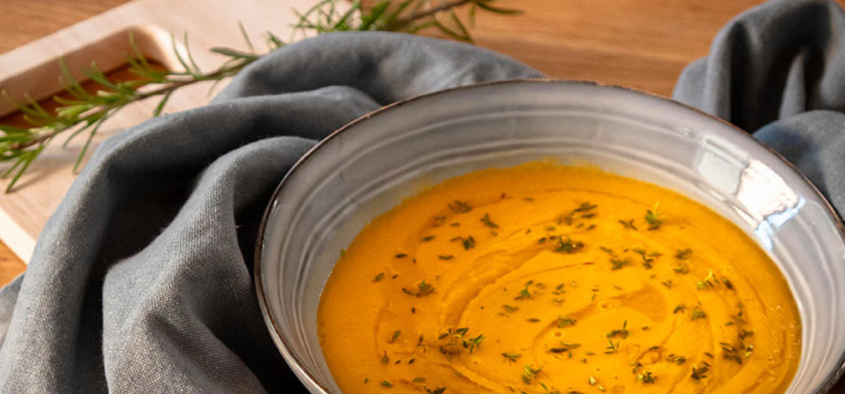 CREMA DI CECI CON OLIO AROMATICO
